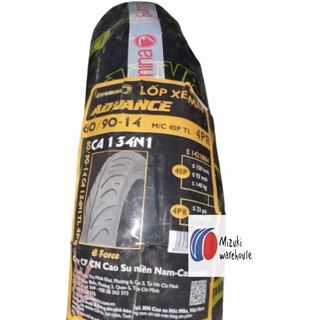 Vỏ( Lốp) trước Xe Airblade, Vario, Vision 80/90-14 Euromina( Đạt tiêu chuẩn E4 Châu Âu)