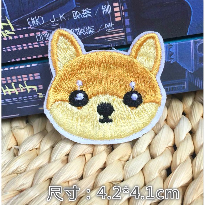FREESHIP ĐƠN 99K_ Sticker ủi thêu hình cún cưng
