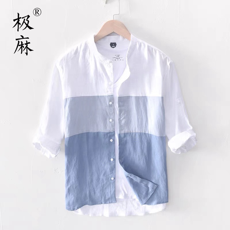 ÁO SƠ MI NAM PHỐI MÀU QUỐC DÂN THỜI TRANG MỚI PHAMAR