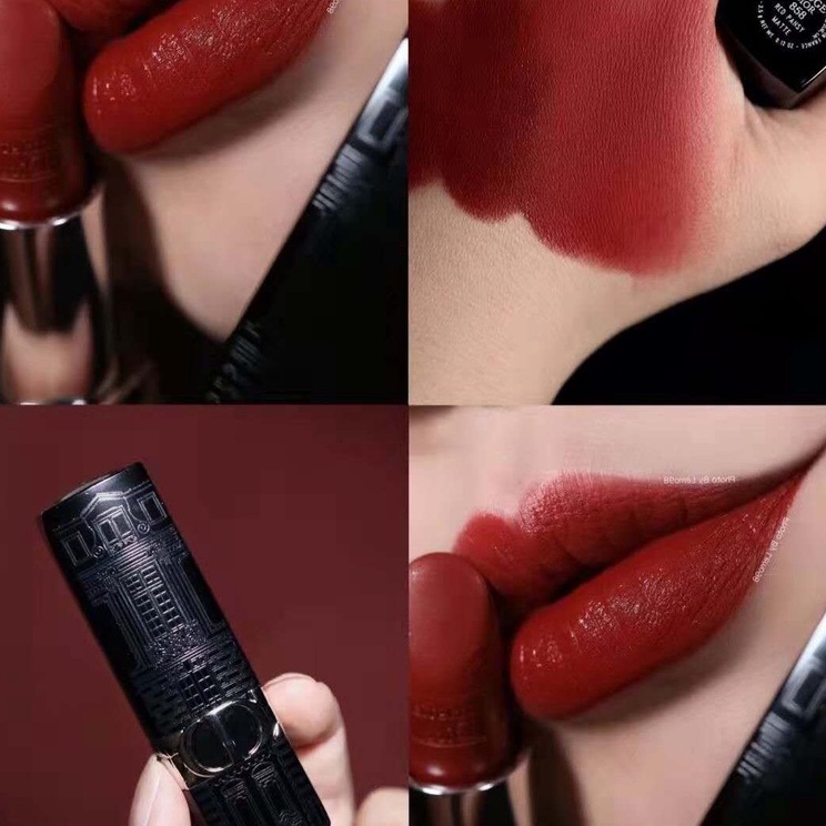 Son môi Dior 2021 vỏ nhôm phiên bản giáng sinh 858 68 962 99 chất lượng cao