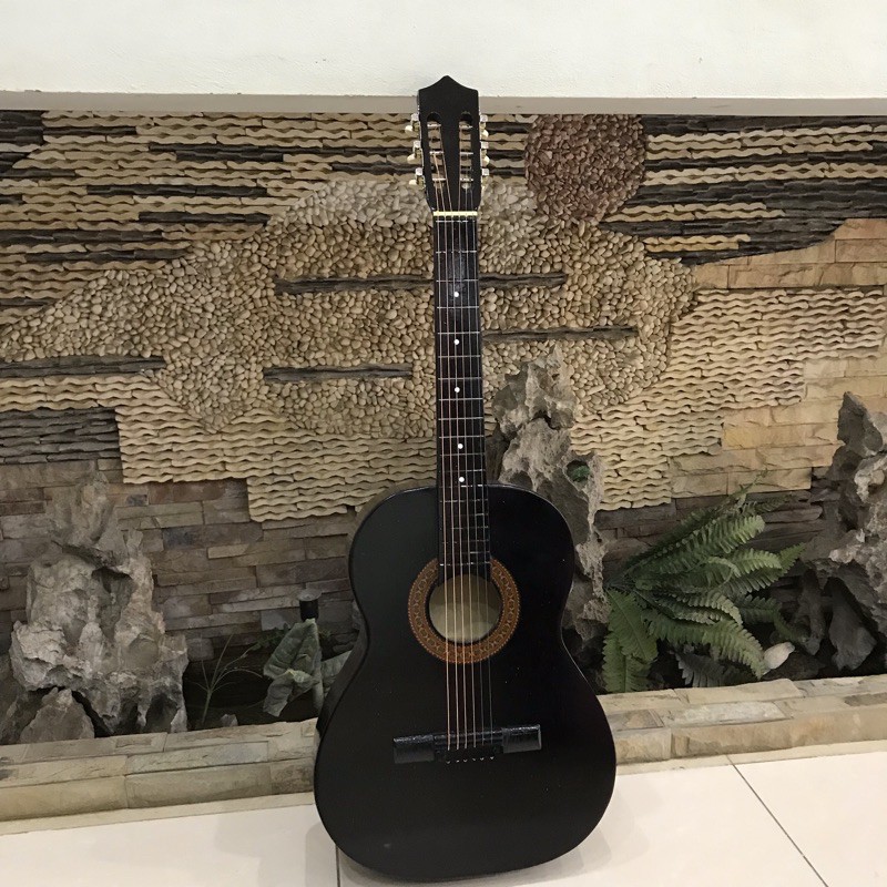 Đàn guitar Classic mặt gỗ thông + bao