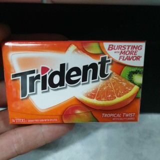 ( 4 vị ) KẸO SINGUM KHÔNG ĐƯỜNG TRIDENT