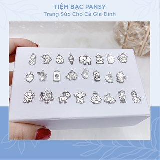 Charm con giáp bằng bạc ta gắn vào lắc cho bé - Tiệm bạc Pansy