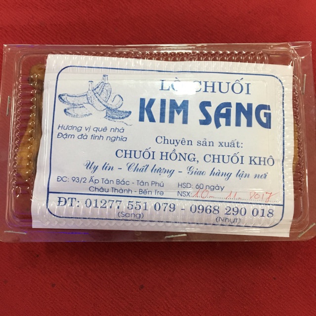 Chuối khô các loại đặc sản BẾN TRE