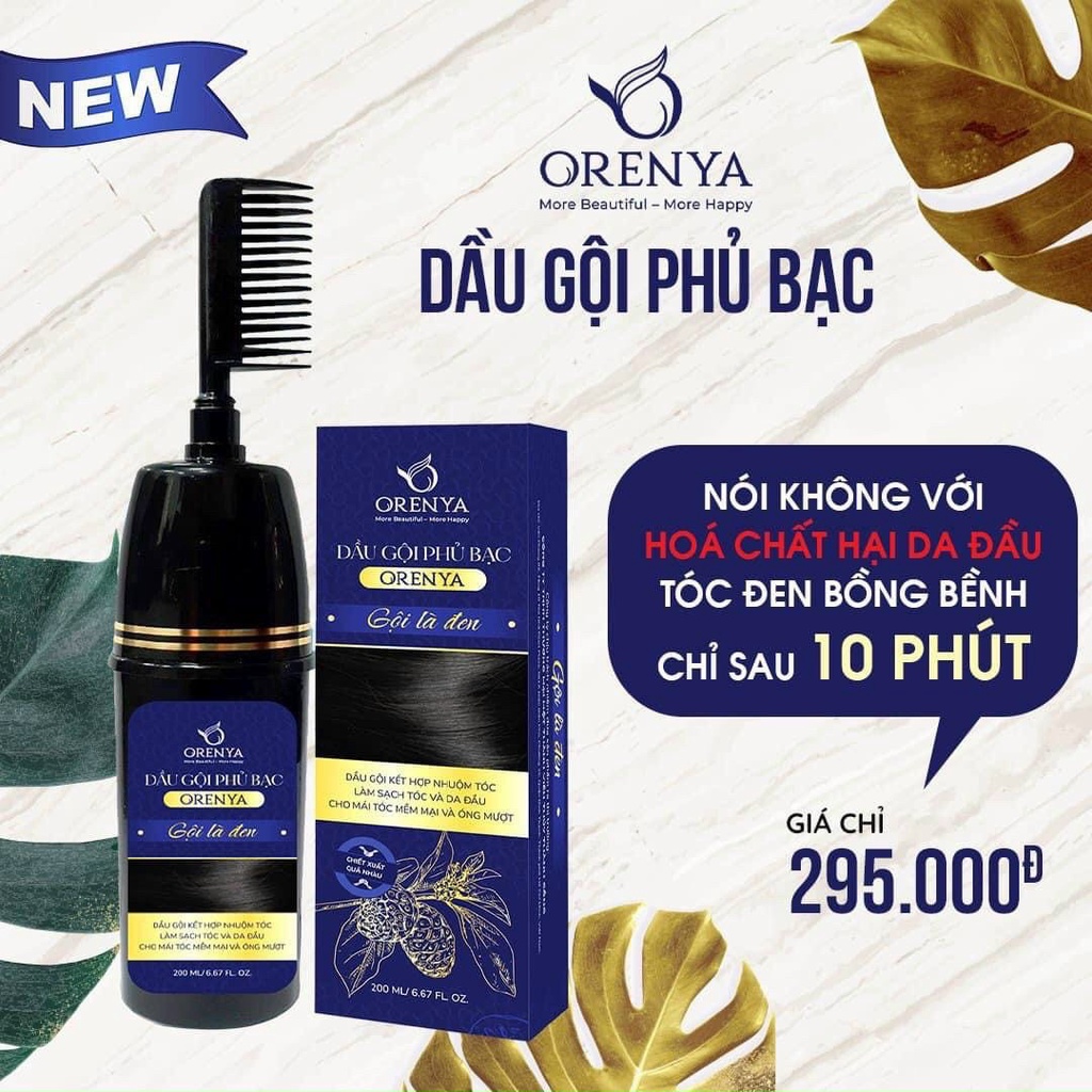 ORENYA - DẦU GỘI PHỦ BẠC