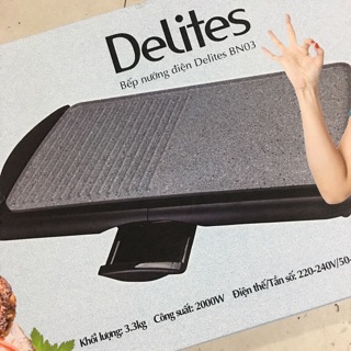 Bếp nướng điện Delites BN03 2000W