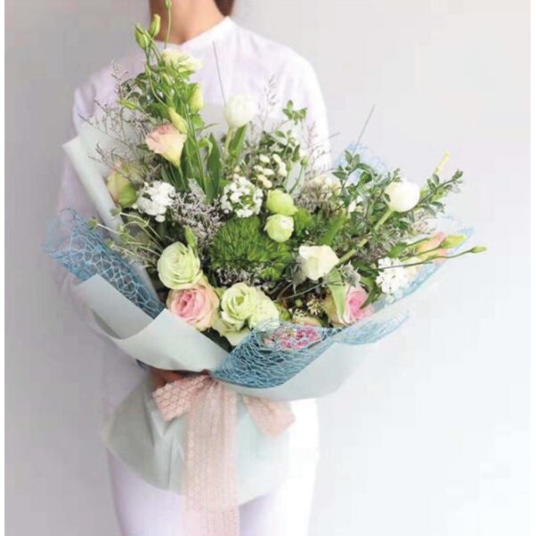 Giấy gói hoa phong cách Hàn Quốc kích thước 50X70cm nhiều màu tùy chọn