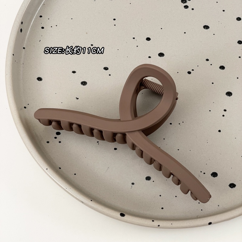 Kẹp Tóc Nữ Màu Trơn Phong Cách Vintage Thời Trang