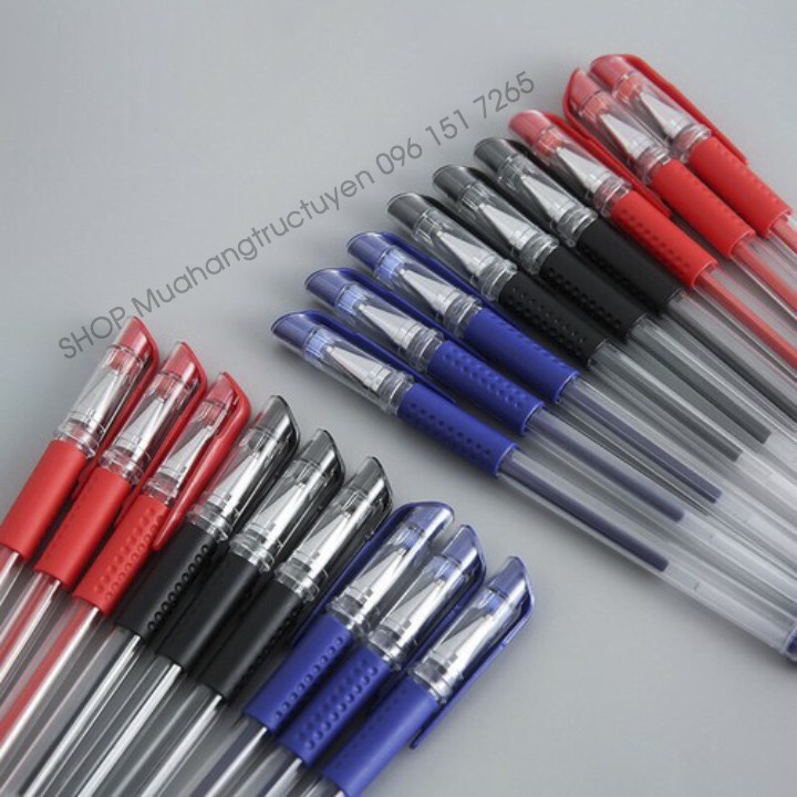 Sét /100 Chiếc Bút Bi Nước Văn Phòng 0,5mm Mực Đều Nét Chữ Đẹp,Siêu Rẻ