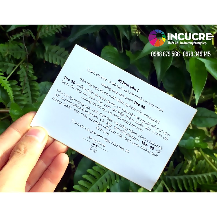 Free thiết kế 500 Card cảm ơn kích thước11x9cm