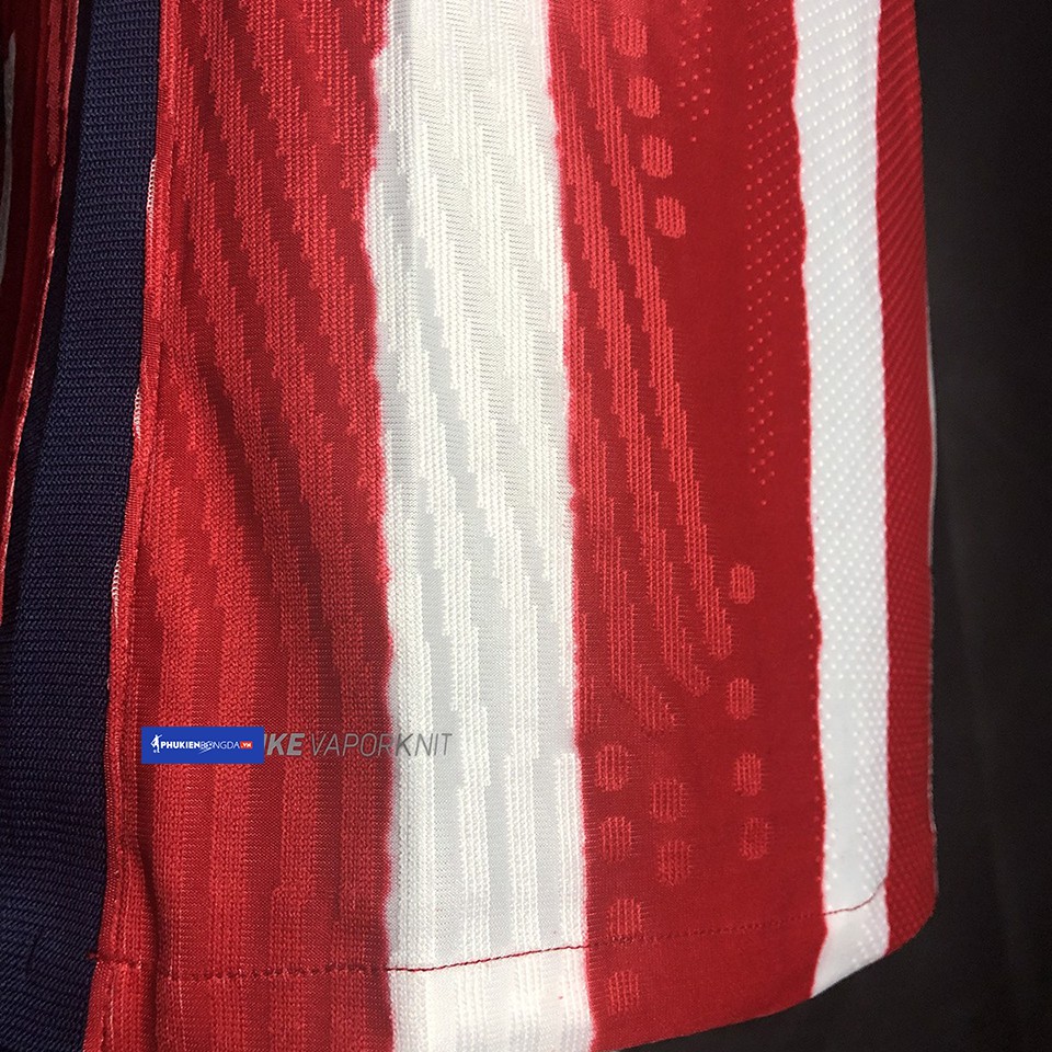 Áo đấu Atletico Madrid sân nhà 2020-2021 đỏ sọc trắng, áo Atletico đỏ sọc trắng sân nhà 2020-2021 SF
