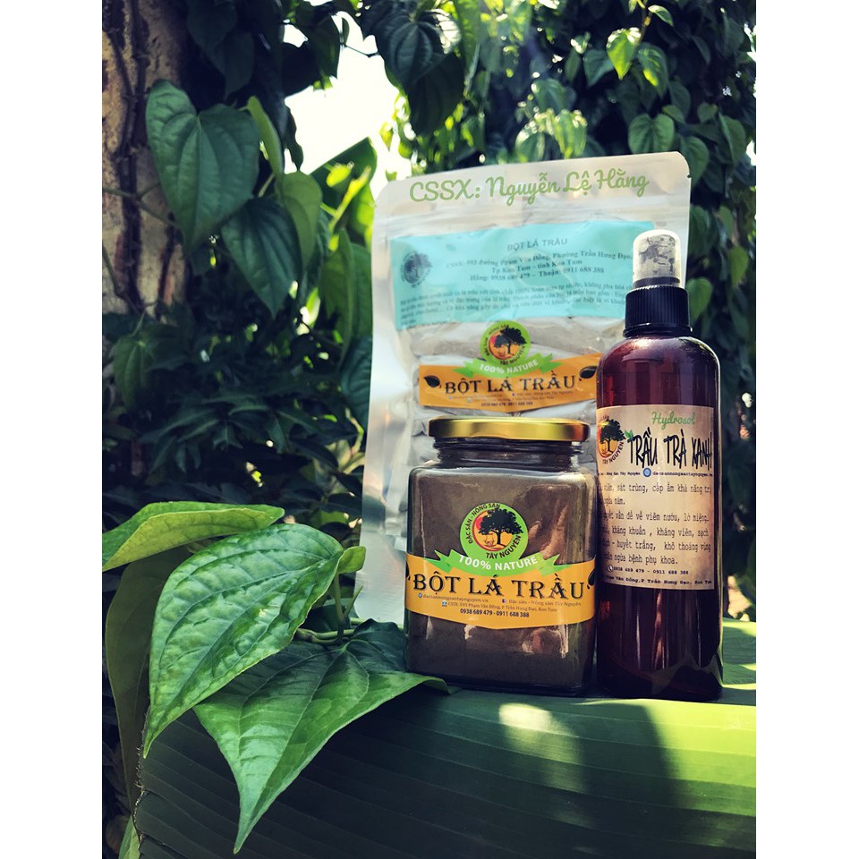 BỘT LÁ TRẦU (BỘT MỊN) NGUYÊN CHẤT | BigBuy360 - bigbuy360.vn