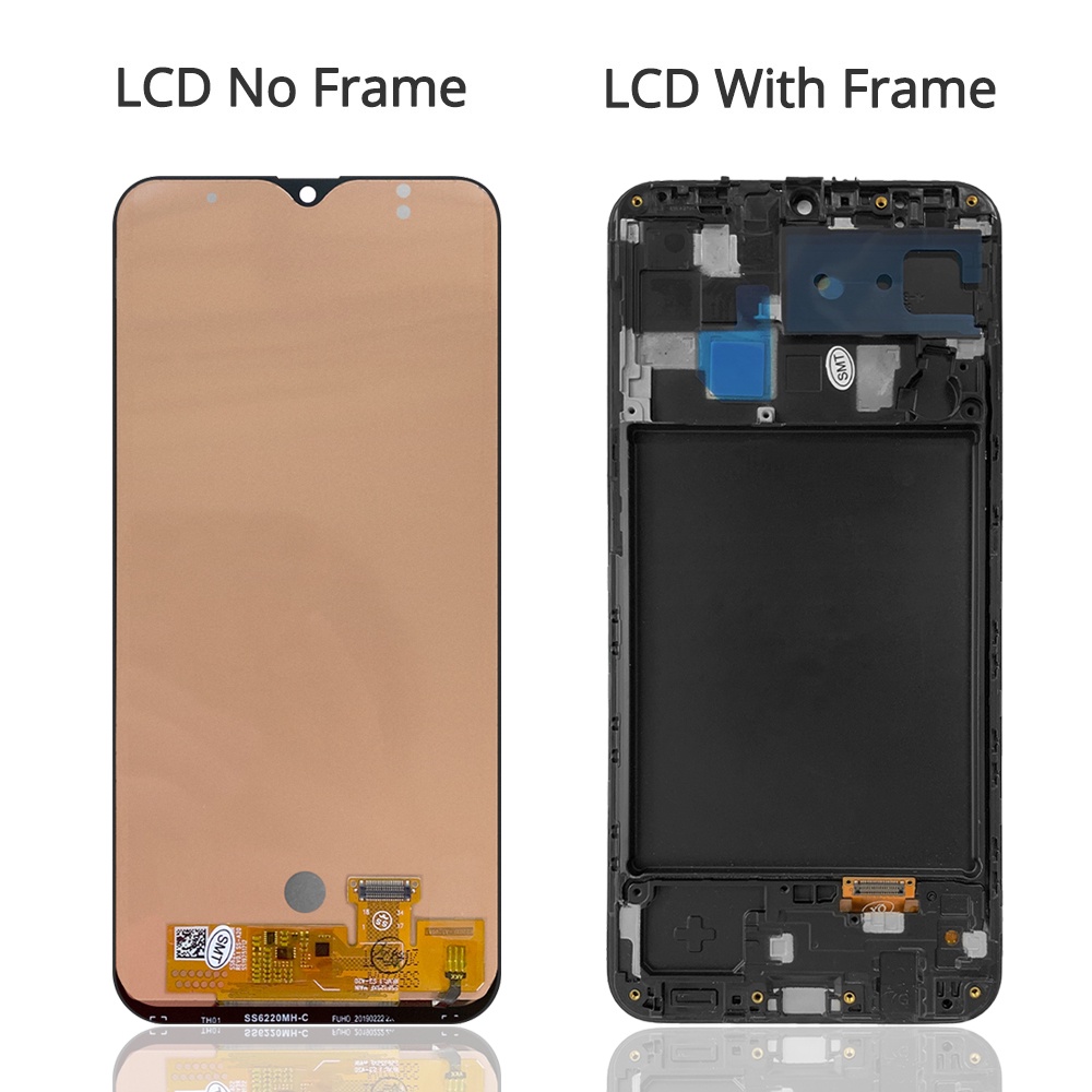 Màn hình LCD cho Samsung Galaxy A20 A205 SM-A205F A205FN với cụm máy số hóa màn hình cảm ứng A205GN A205S A205YN Thay thế đã được kiểm tra 100%