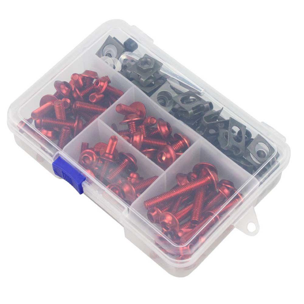 Set 195 Ốc Vít CNC Kèm Kẹp Tốc Độ Dành Cho Xe Mô Tô Thể Thao