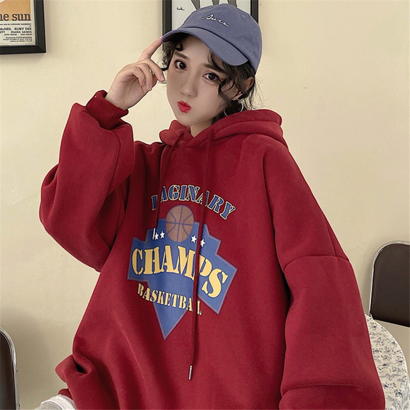 Áo hoodie bóng rổ hàn quốc tay phồng có dây kéo - Liti shop