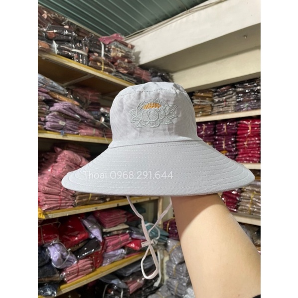 Nón chữ a di đà phật - nón tai bèo