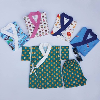 Set bộ ngắn xanh gà