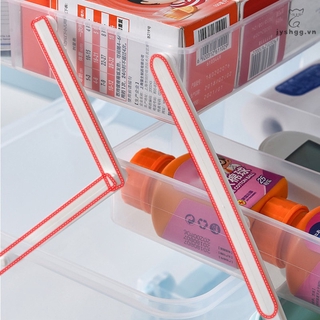 3/2 Layer Portable First Aid Kit Storage Box Plastic Multi-Functional Family Emergency Kit Box with Handle