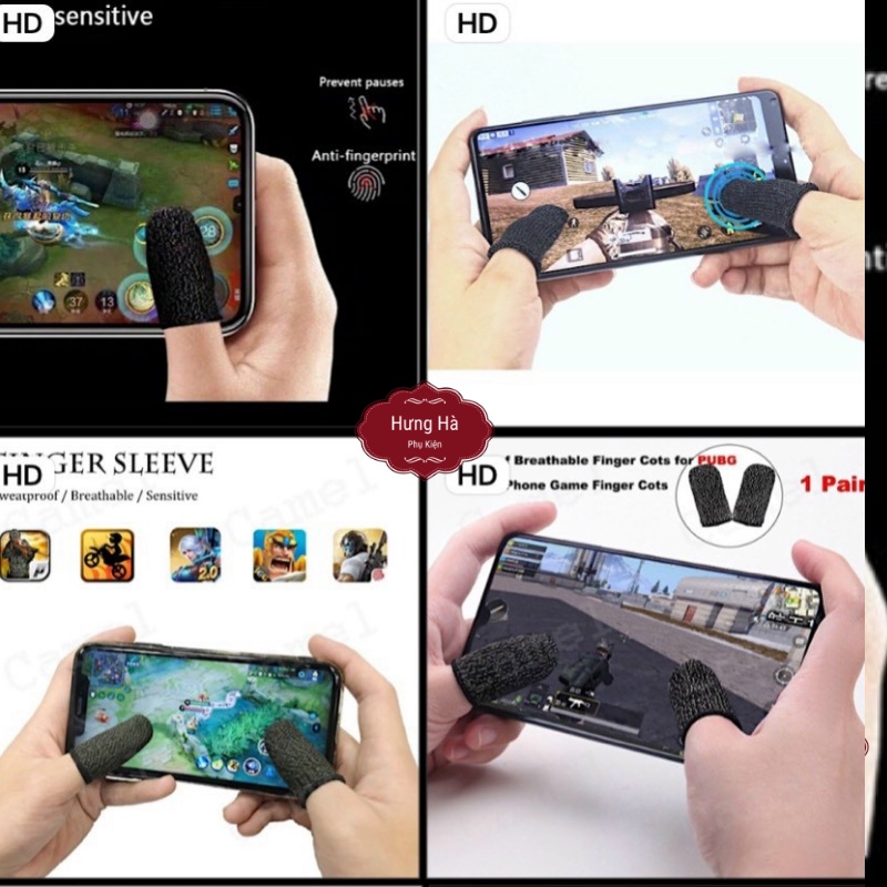 Bao ngón tay chuyên dụng chơi game chống ra mồ hôi tay thoải mái khi sử dụng