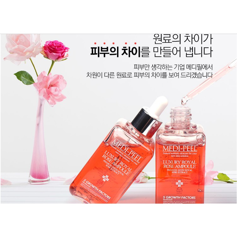 Tinh chất Hoa hồng khô cao cấp Luxury Rose ampoule Medipeel | BigBuy360 - bigbuy360.vn