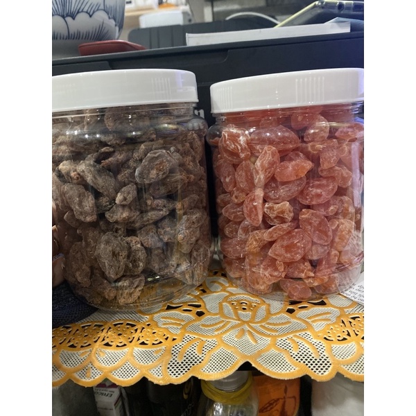 Xí muội mix 2 vị đào , thịt không hạt - mới lạ ăn là ghiền - 100g / 250g / 500g