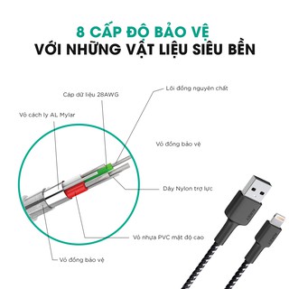 CÁP SẠC LIGHTNING AUKEY CB-BAL3