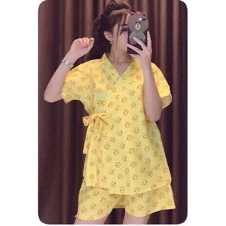Bộ ngủ kimono kate