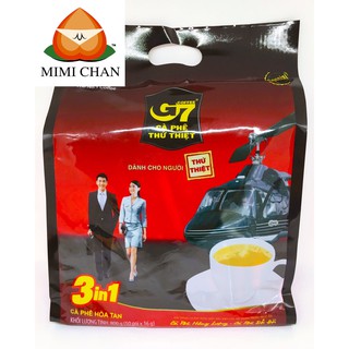 Cà Phê G7 Hoà Tan 3in1 Trung Nguyên 800g (50 gói)