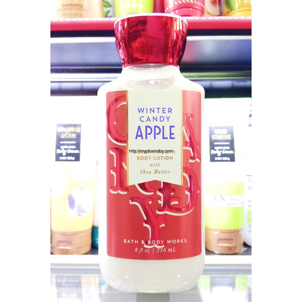 Sữa dưỡng thể Bath and Body Works Winter Candy Apple Body Lotion 236 ml - 8 fl oz