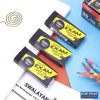 Gôm tẩy 2B DELI màu đen E3042