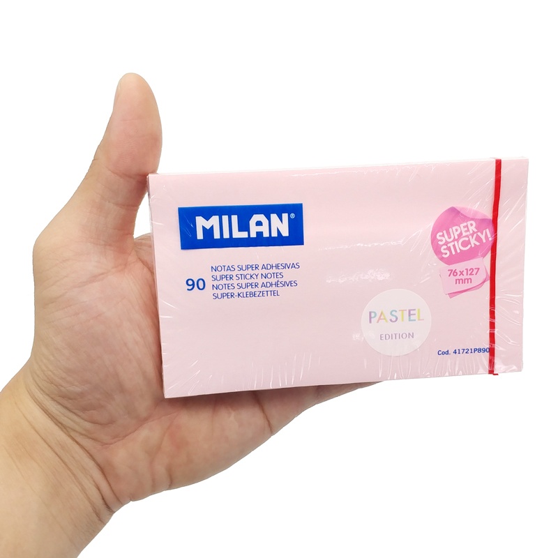 Giấy Note Milan Pastel 90 Tờ 41721P890 - Màu Hồng