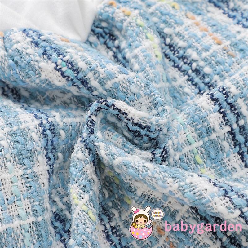 Set Đồ 2 Món Gồm Áo Tay Dài Cài Nút Kẻ Sọc Caro + Váy Cho Bé Gái 3-24 Tháng Tuổi