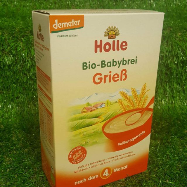 Bột ăn dặm hữu cơ Holle cho bé từ 4 tháng