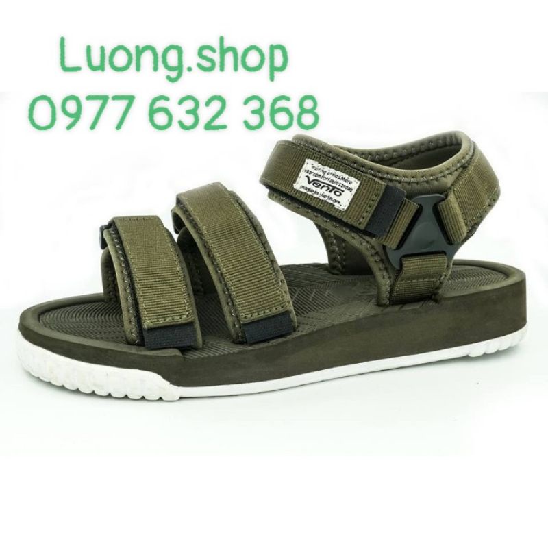 (Fullbox)Sandal Vento Chính hãng NV-SD9801 Đen/xanh/xám/rêu