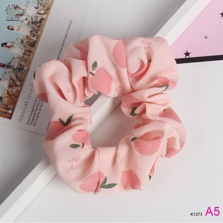 Dây Buộc Tóc, Cột Tóc Scrunchies Hoa Quả Dễ Thương