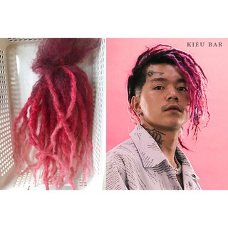 COMBO 5 Sợi Tóc Giả, Wavy Dreadlock, Kiểu Tóc Lil Pump, Dài 20-25 cm