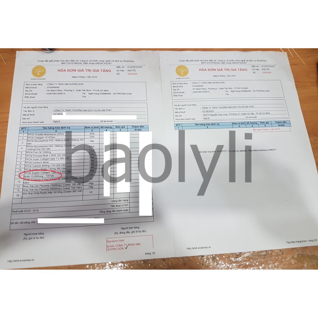 Biotin 10000 Mcg 100 Viên Của Mỹ Biotin 10.000 mcg