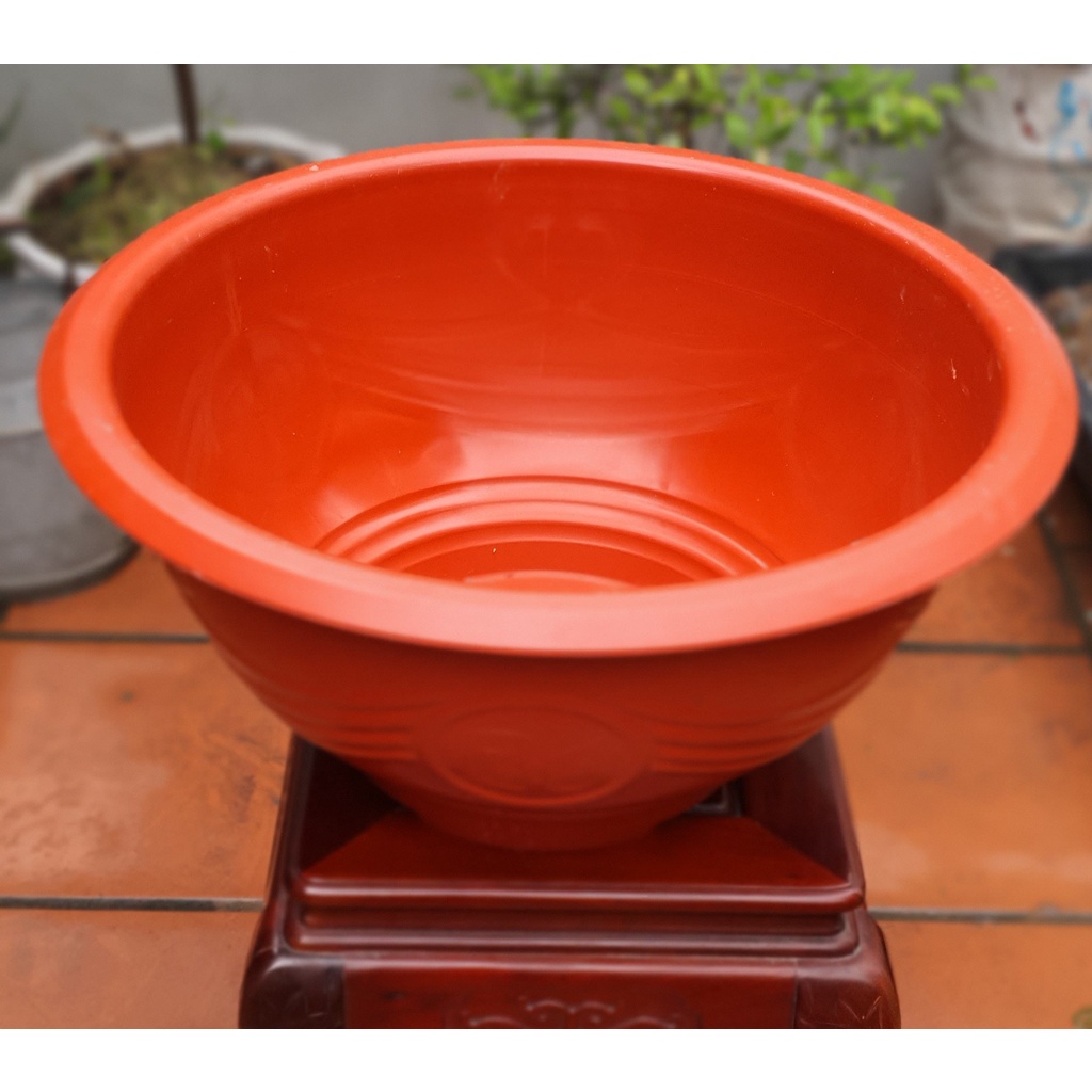 Chậu nhựa tròn T78 hoa văn đa dạng (kích thước 76cm x 40cm)