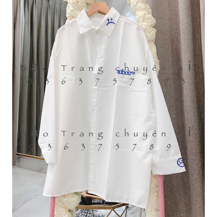 Sơ Mi Dài Tay Cổ Bẻ SADBOIZ Đi Học Đi Chơi Hot- Sơ Mi Hàn Quốc Ulzzang