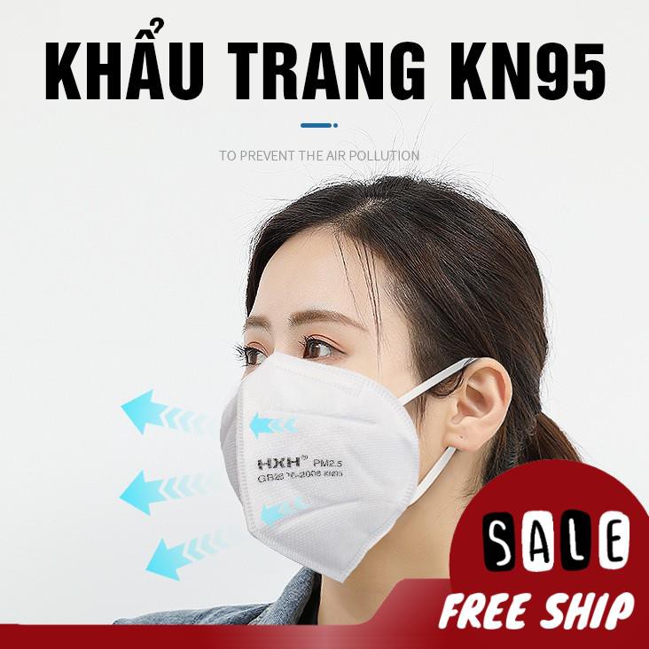 [COMBO 10 Chiếc] Khẩu trang KN95 - Khẩu trang lọc 95% bụi mịn tốt nhất hiện nay đã có mặt tại Gia Dụng Cát Á !