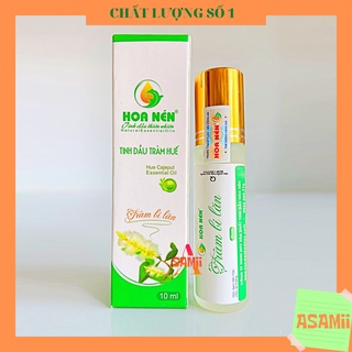 Tinh dầu tràm Huế nguyên chất cho bé dạng bi lăn 10ml Hoa Nén
