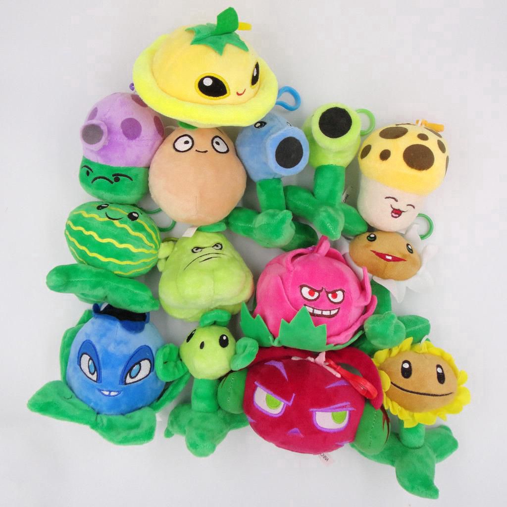 New Kids Gift Plants vs. Zombies Soft Plush Doll Plush Toy Children 10-20cm