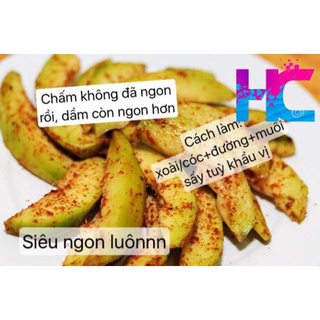 Muối sấy ngọc yến chấm hoa quả siêu ngon 100g