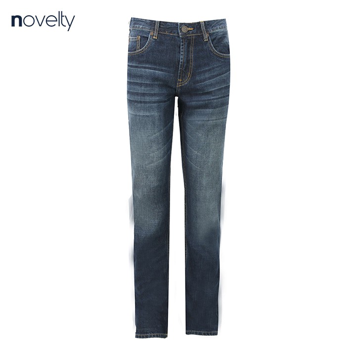 Quần Jeans dài nam Novelty ống suông NQJMMTNCSI1701190