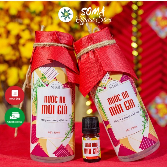 Tinh Dầu Mùi Già Nước No Mùi Già Thơm Nhà Khử Mùi Tẩy Uế Ngày Tết Soma TD37