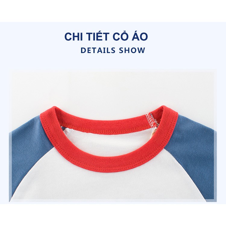 Áo cộc tay bé trai chính hãng 27KIDS chất cotton mềm mịn AT8