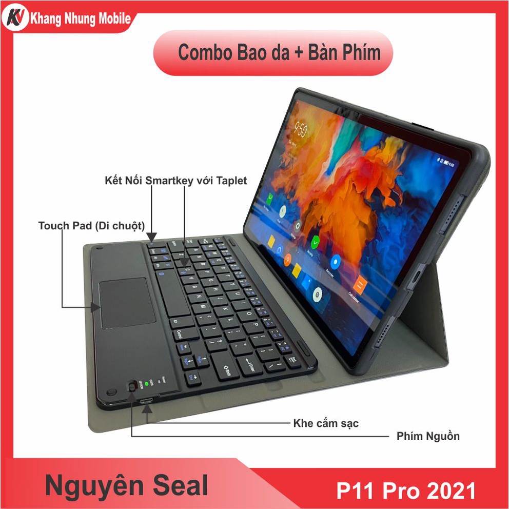 Máy tính bảng Xiaoxin Pad Pro 2021 P11 chip Snapdragon 870 5G (7 nm) pin 8600 khang nhung