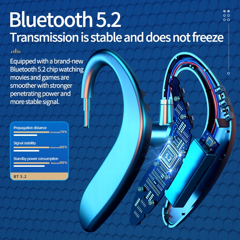 Tai nghe không dây TWITCH S109 bluetooth 5.0 tích hợp micro phong cách thể thao