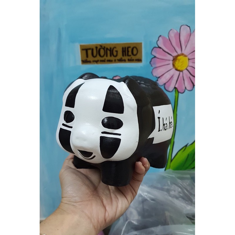 heo đất handmade - vô diện(kaonashi)