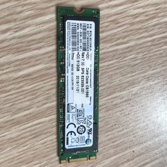 Ổ cứng ssd m2 sata 512Gb Samsung pm871a 2280(850 evo) | WebRaoVat - webraovat.net.vn